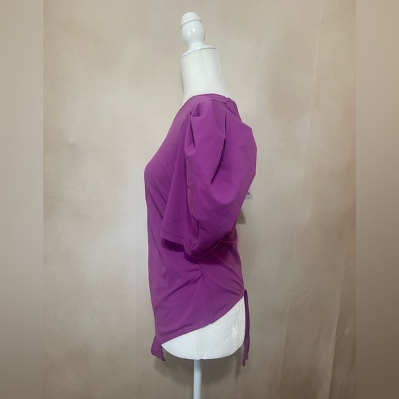 Free People size L Somethin' Bout You solid one sleeve bodysuit summer bloom - Picture 8 of 13